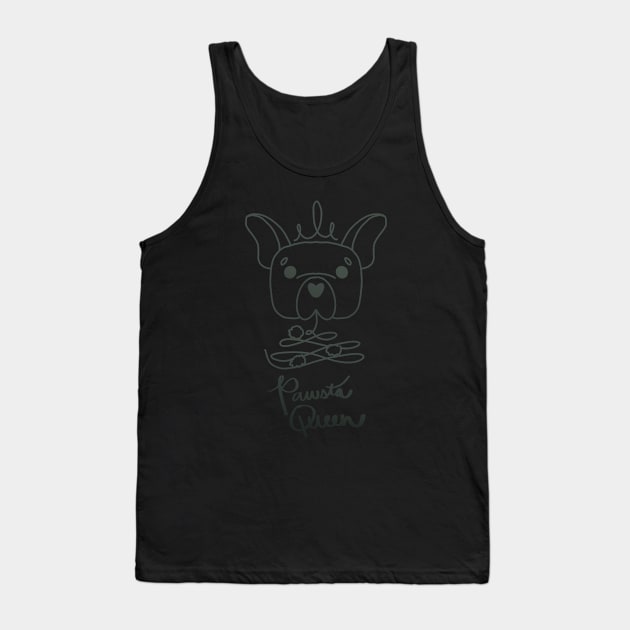 Pasta Frenchie Tank Top by Bella Vita Shirts